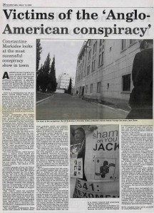 'Anglo-American Conspiracy'