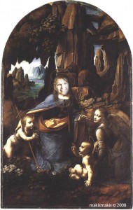 Virgin of the Rocks or 'Mother Palin' by makismakis (assisted by Leonardo da Vinci)