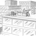 Fourth Fiction Dare 8 (from New Yorker Caption Contest) Write a caption for this cartoon that relates to current news